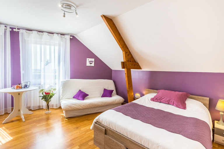 Bedroom 2, Gîte et Chambres d'hôtes, Orne