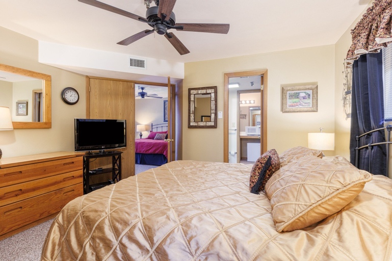Bedroom 3, Seven Springs Stoneridge 3 BR Condo, Private Deck by RedAwning, Somerset