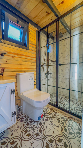 Bathroom 5, AYVALIK TRİNGO BUNGALOV, Ayvalık