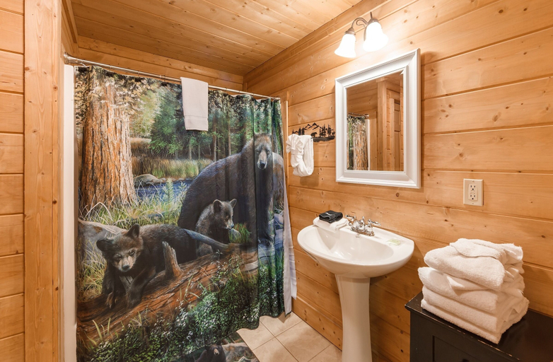 Bathroom 3, Something Extra 2 Bedroom Cabin by RedAwning, Sevier