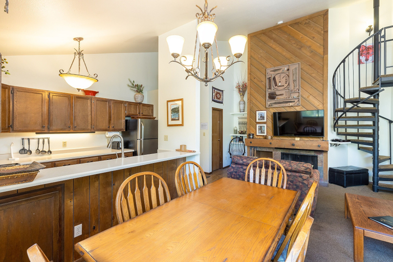 Private kitchen 2, 1196 Flying Dutchman 1 Bedroom Condo by RedAwning, Summit