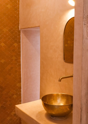 Bathroom 2, Riad Pompon, Marrakech