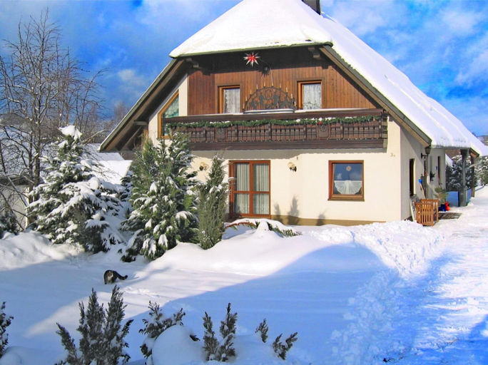 Exterior & Views 1, Beautiful Apartment in Pohla Saxony Near Ski Area, Erzgebirgskreis