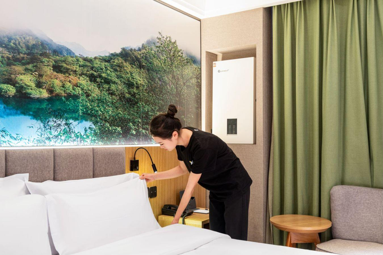 Bedroom, Rezen Select Hotel Chengdu Chunxi Road Taikoo Li, Chengdu
