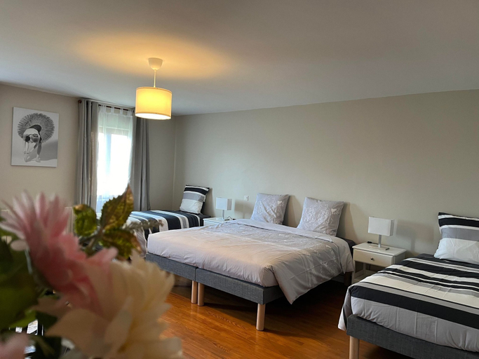 Bedroom 4, Gite le Saint André, Haute-Saône