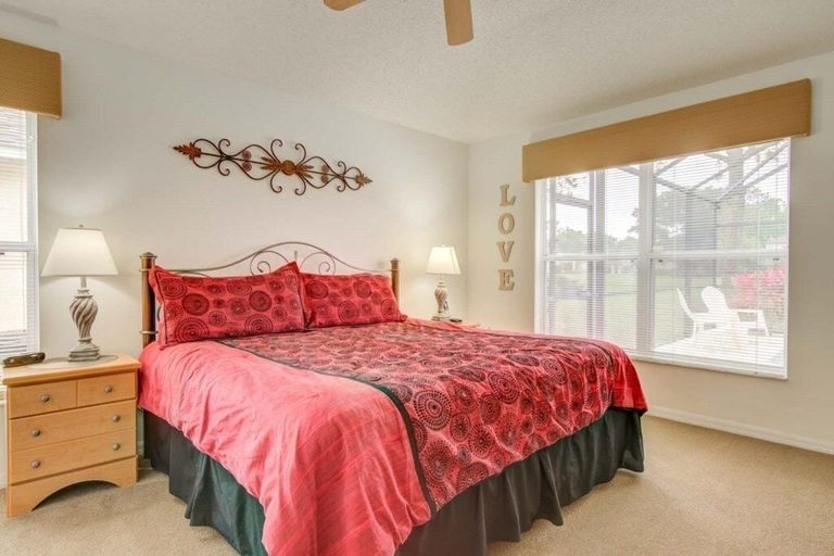 Bedroom 2, Gated Community Southern Dunes Golf 4 Bedroom Home by RedAwning, Polk