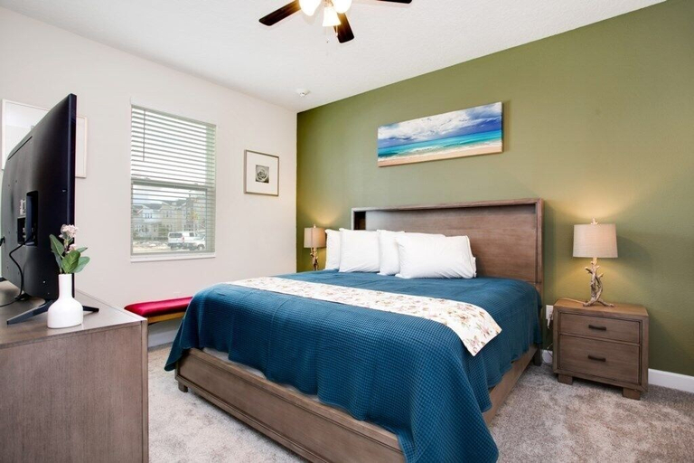 Bedroom 3, 9 Bed Storey Lake Resort Game Room/pool 9 Bedroom Home by RedAwning, Osceola