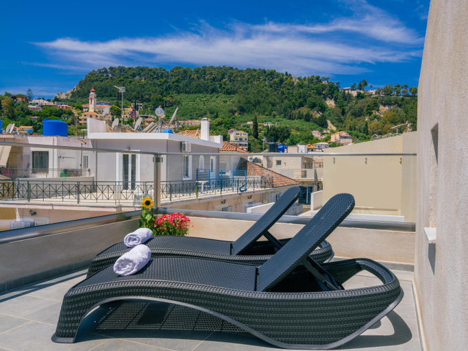 Balcony/terrace 5, Centro Studios & Apartments, Ionian Islands