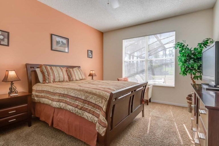 Bedroom 2, South Facing Pool & Game Room! 6 Bedroom Home by RedAwning, Polk