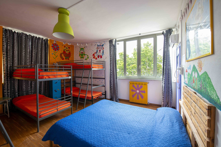 Bedroom 2, Eco Hostel Floreale, Napoli