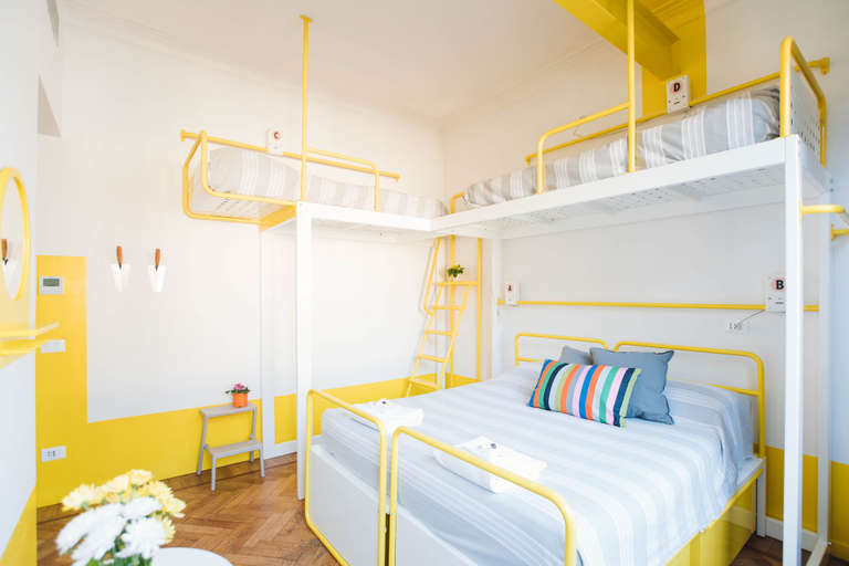 Bedroom 3, Ostello Bello Lake Como, Como
