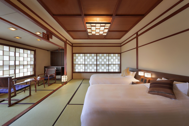 Bedroom 3, Omiya Ryokan, Yamagata