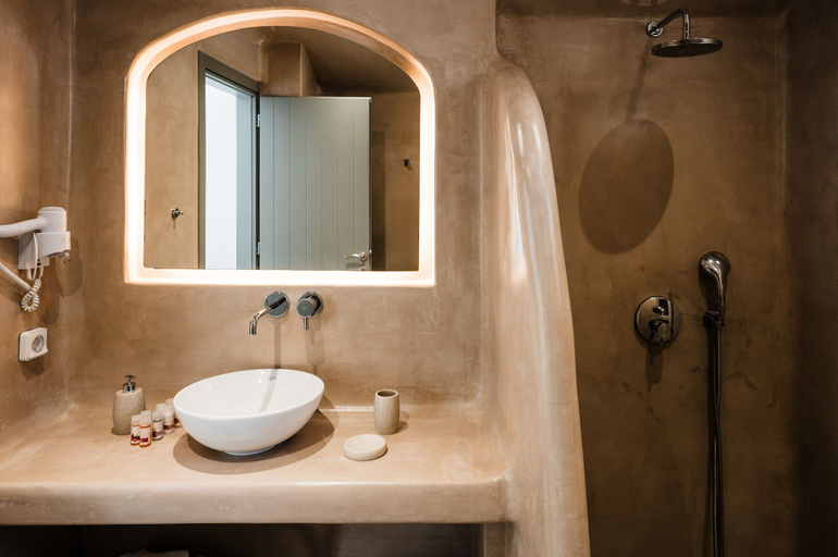 Bathroom 5, Amphitrite Suites Santorini, South Aegean