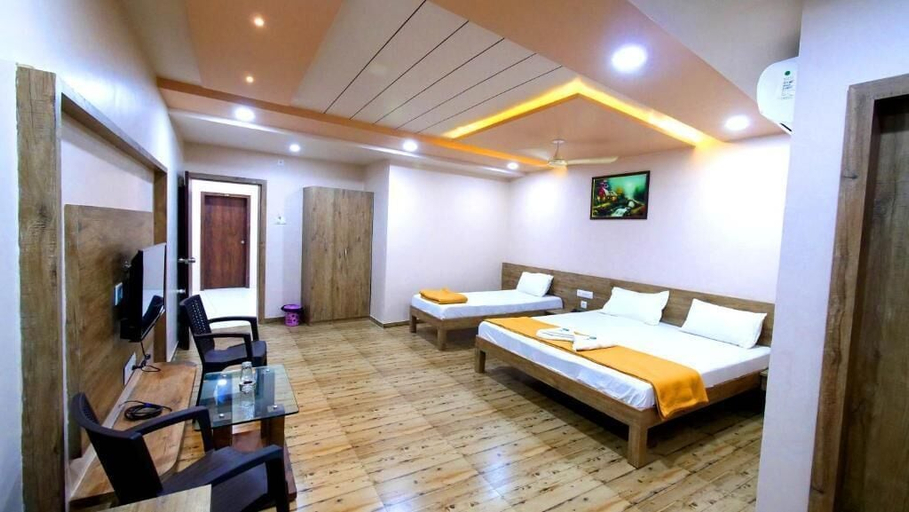 Bedroom 3, Hotel Platinum, Gir Somnath