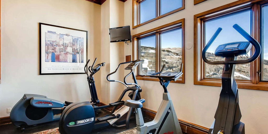 Fitness facility, Highlands Slopeside #207 3 Bedroom Condo by RedAwning, Eagle