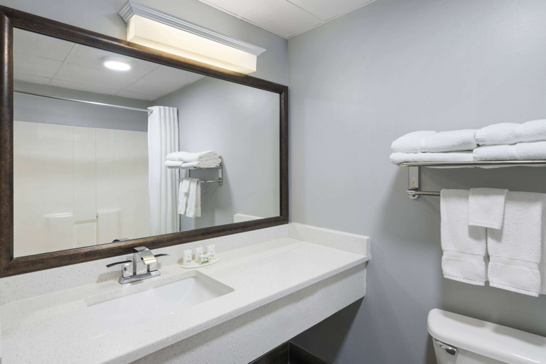 Bathroom 5, AmericInn by Wyndham Stuart, Adair