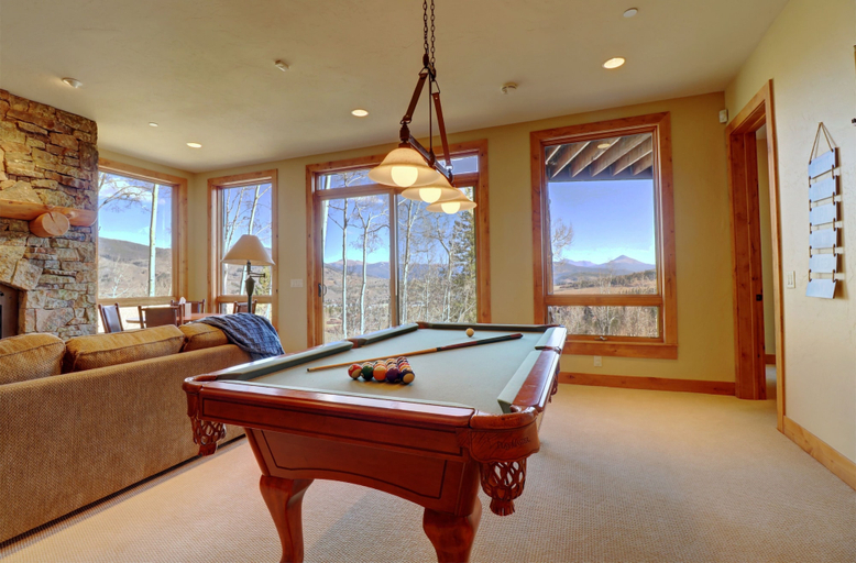 Billiards, Good Elevations On Two S Drive 5 Bedroom Home by RedAwning, Summit