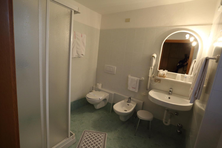 Bathroom, Garni Miravalle, Trento