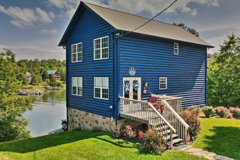 Exterior & Views 1, Family Getaway on Douglas Lake! Home with Deck, View, Sevier