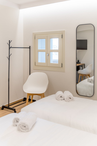 Bedroom 4, Giustiniani Apartments, North Aegean