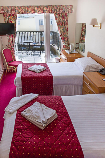Bedroom 2, Afton Hotel, East Sussex