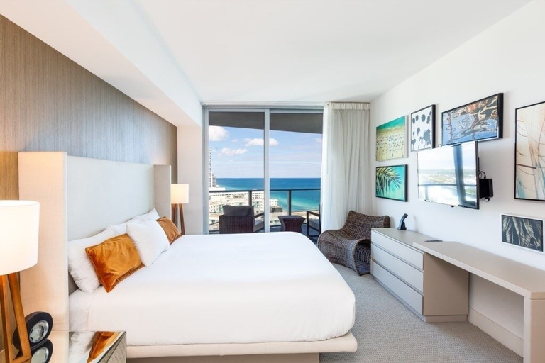 Bedroom 4, Hyde Side Ocean View 1 Bedroom Condo by RedAwning, Broward
