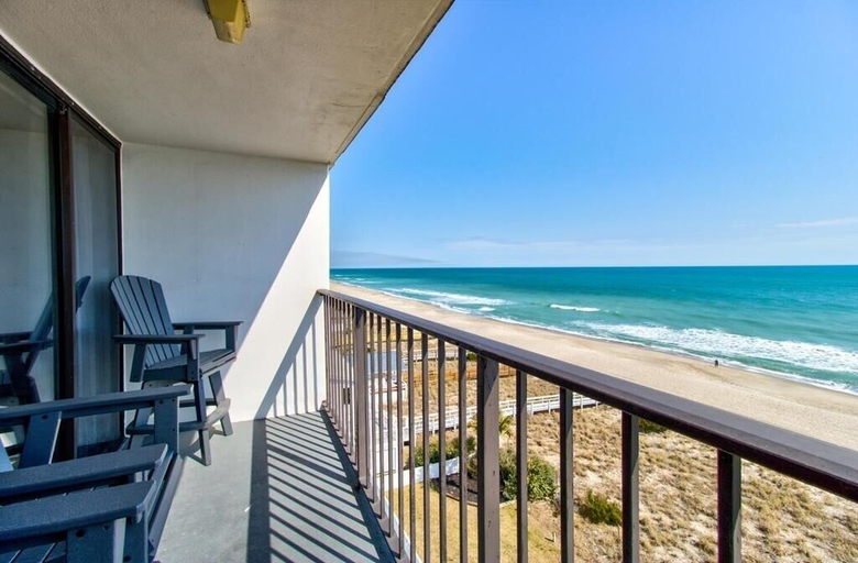 Balcony, 0705 Palms That Sway by Atlantic Towers, New Hanover