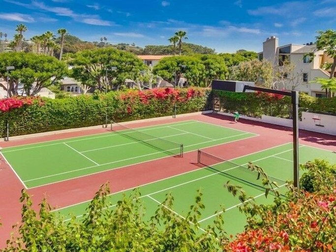 Sport court, Beachfront Townhome in Solana Beach features Private Den SS166 by RedAwning, San Diego
