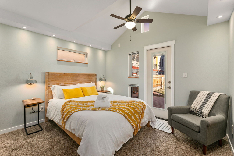 Bedroom 3, Vibrant Downtown Bungalow – Walk Everywhere!, Larimer