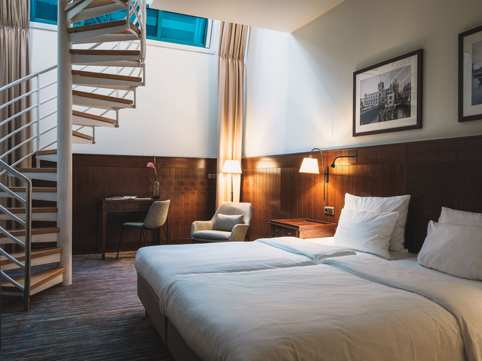 Bedroom 2, ABION Spreebogen Waterside Hotel Berlin, Berlin