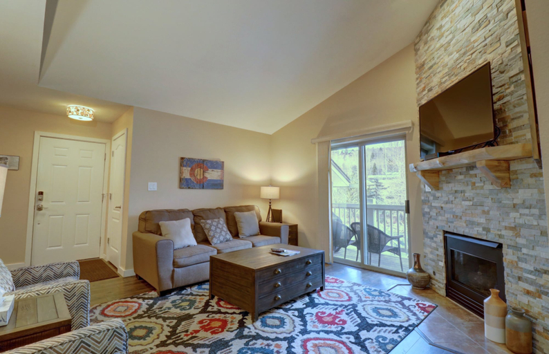 Interior, 201 Point Drive 2 Bedroom Condo by RedAwning, Summit