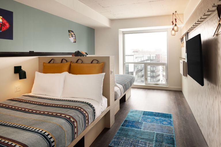 Bedroom 2, Moxy Halifax Downtown, Halifax