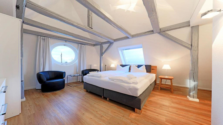 Bedroom 3, Apartment Traveblick, Lübeck