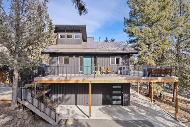 Exterior 4, Pet-Friendly Pine Knoll Private Home with Hot Tub and Fire Pit by RedAwning, Deschutes