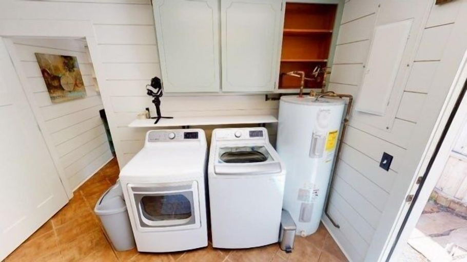 Interior, Beach Blossom - Bright, Updated Unit with Hot Tub on Patio by RedAwning, Beaufort