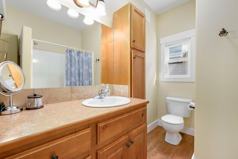 Bathroom 3, Walk Everywhere - Art, Restaurants, Poudre River, Larimer