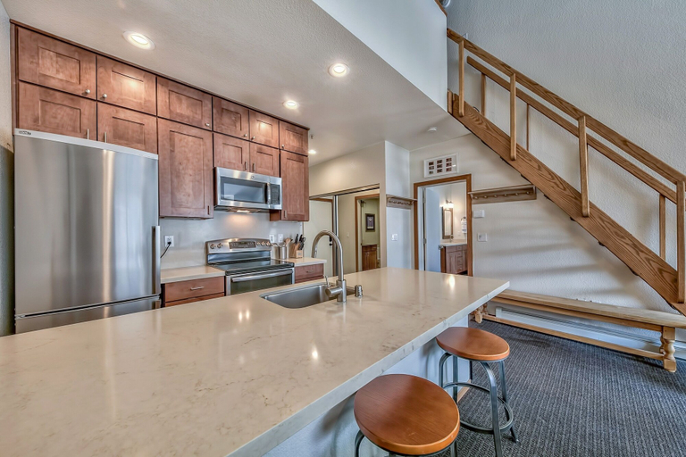 Private kitchen 5, 2br+ Loft Centrally Located Kirkwood Great Value 2 Bedroom Condo by RedAwning, Alpine