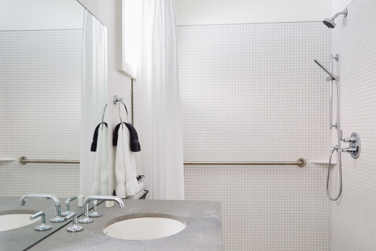 Bathroom 4, Bluebird Spa City Motor Lodge, Saratoga