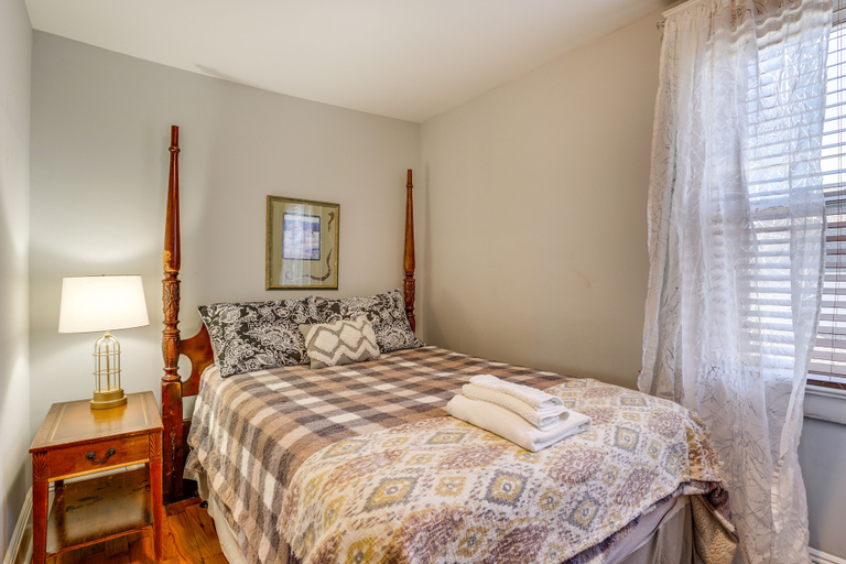 Bedroom 3, Spacious Home ~ 4 Blocks to Asbury Park Beach!, Monmouth