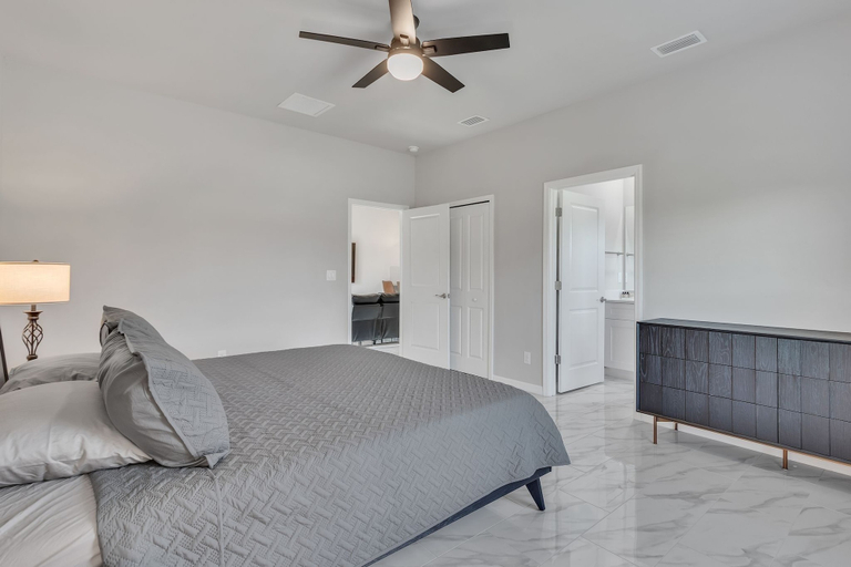 Bedroom 3, Serene Golf View Retreat 3 Bedroom Duplex by RedAwning, Lee