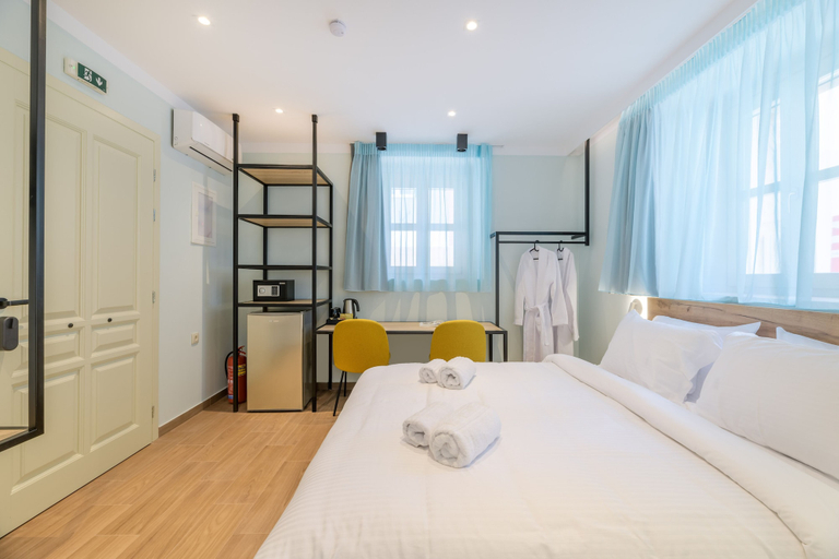 Bedroom 5, Giustiniani Apartments, North Aegean