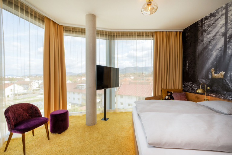 Bedroom 4, mightyTwice Hotel Achern, Ortenaukreis