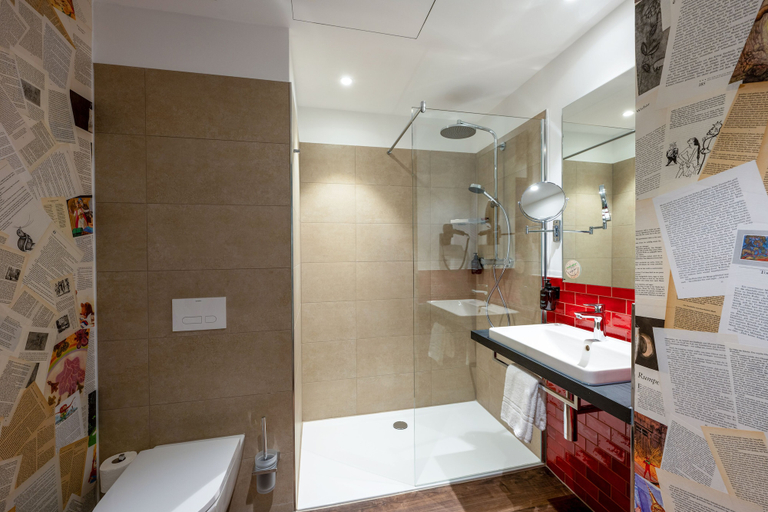 Bathroom 4, mightyTwice Hotel Achern, Ortenaukreis