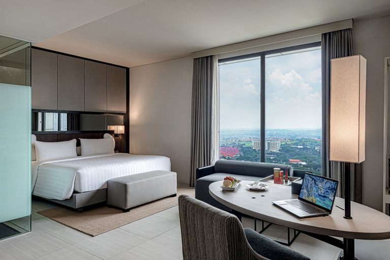 Bedroom 5, Whiz Luxe Hotel Spazio Surabaya, Surabaya