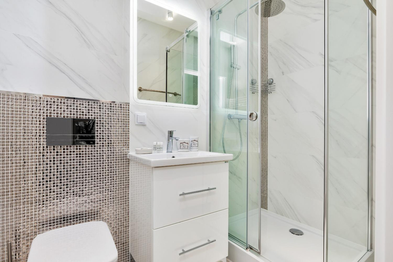 Bathroom 2, Premium Apartments Lissa by Noclegi Renters, Świnoujście