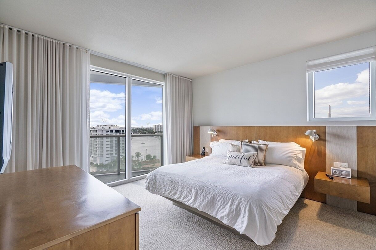 Bedroom 3, 1201 W S 1 Bedroom Condo by RedAwning, Broward