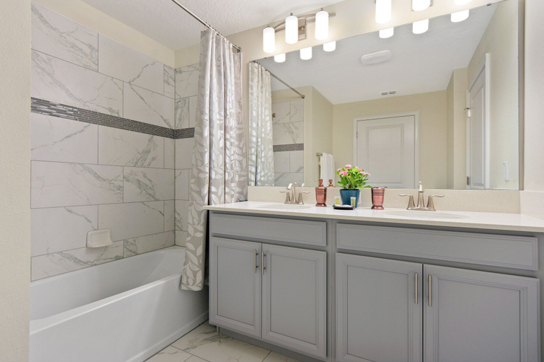 Bathroom 5, Four Bedroom close to Disney w/ Pool 4898, Osceola