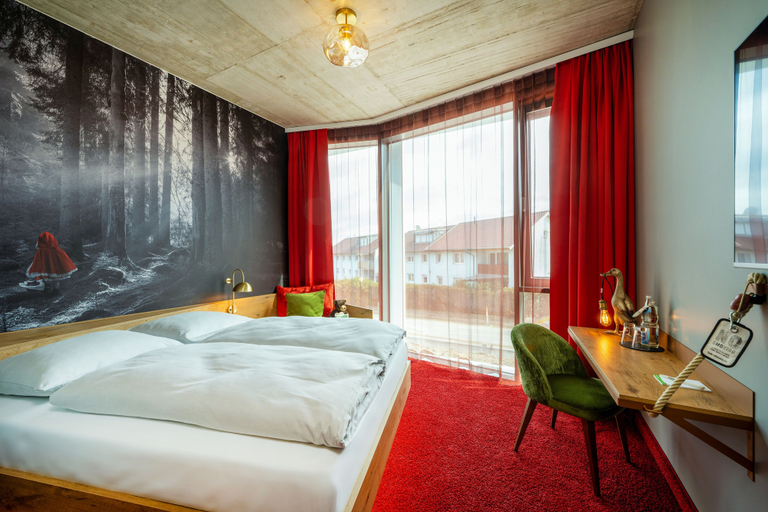 Bedroom 3, mightyTwice Hotel Achern, Ortenaukreis