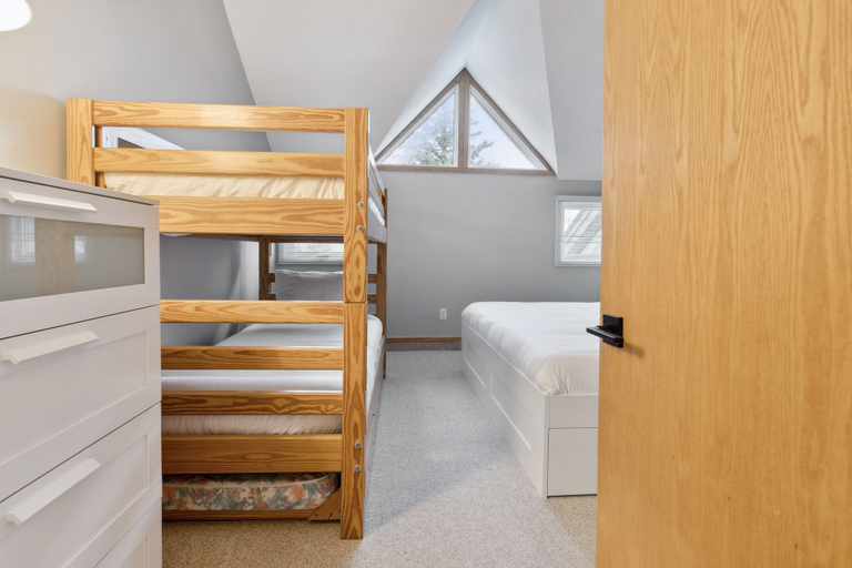 Bedroom 3, Chateau Ridge Chalets, Grey