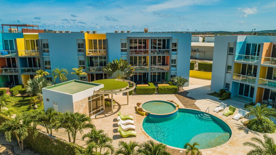Exterior & Views 2, Ground Level Condo 2BR 2BA w Pool Access Gym